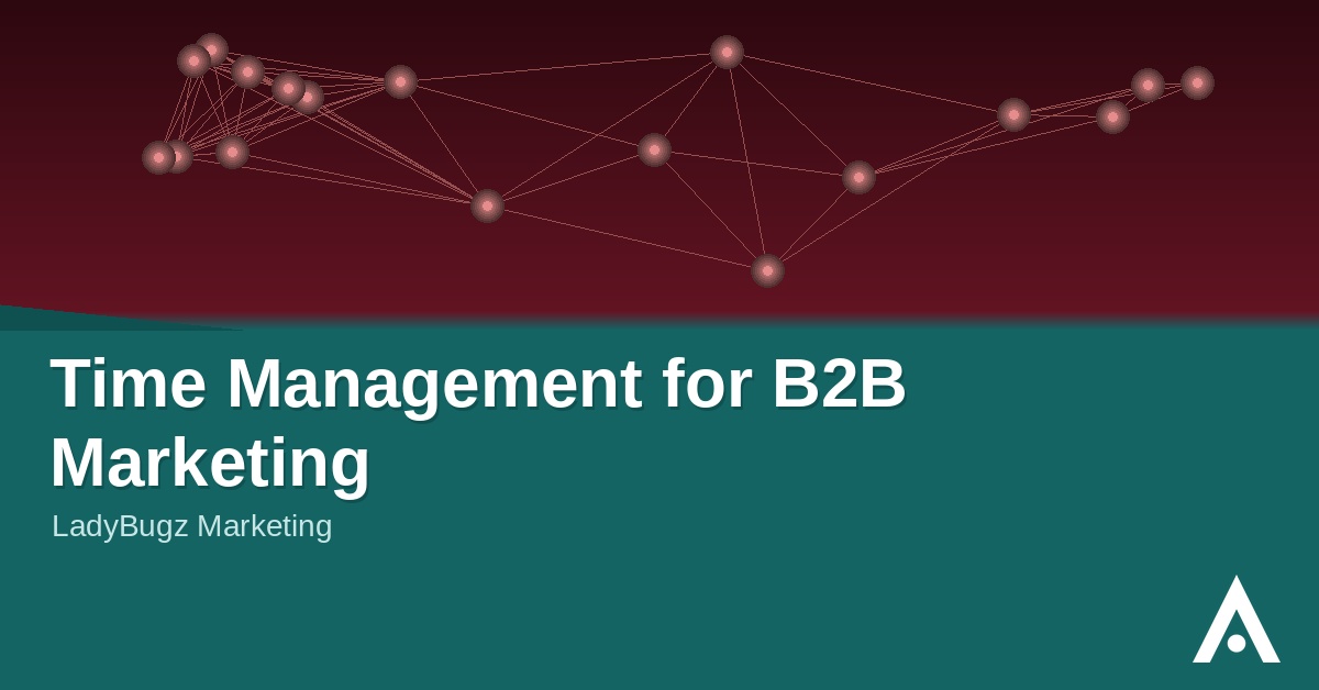 Time Management for B2B Marketing