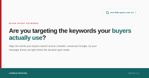 Are you targeting the keywords your buyers actually use?